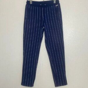 SCOTCH & SODA Amsterdams Blauw Navy Logo Joggers Size S